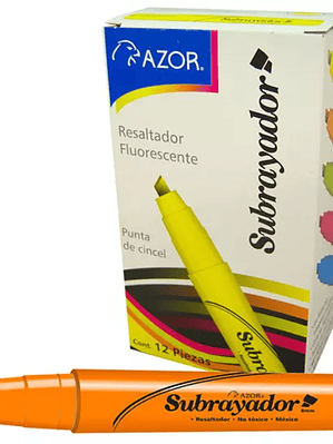 Resaltador de texto Subrayador punta cin