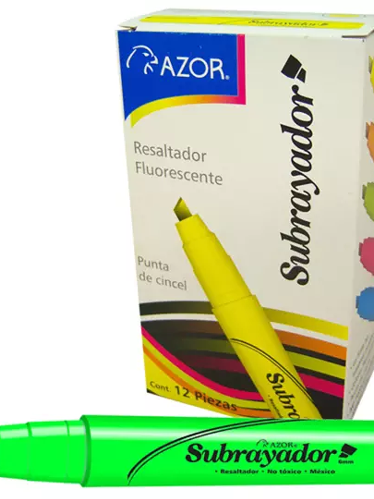 Resaltador de texto Subrayador punta cin 1