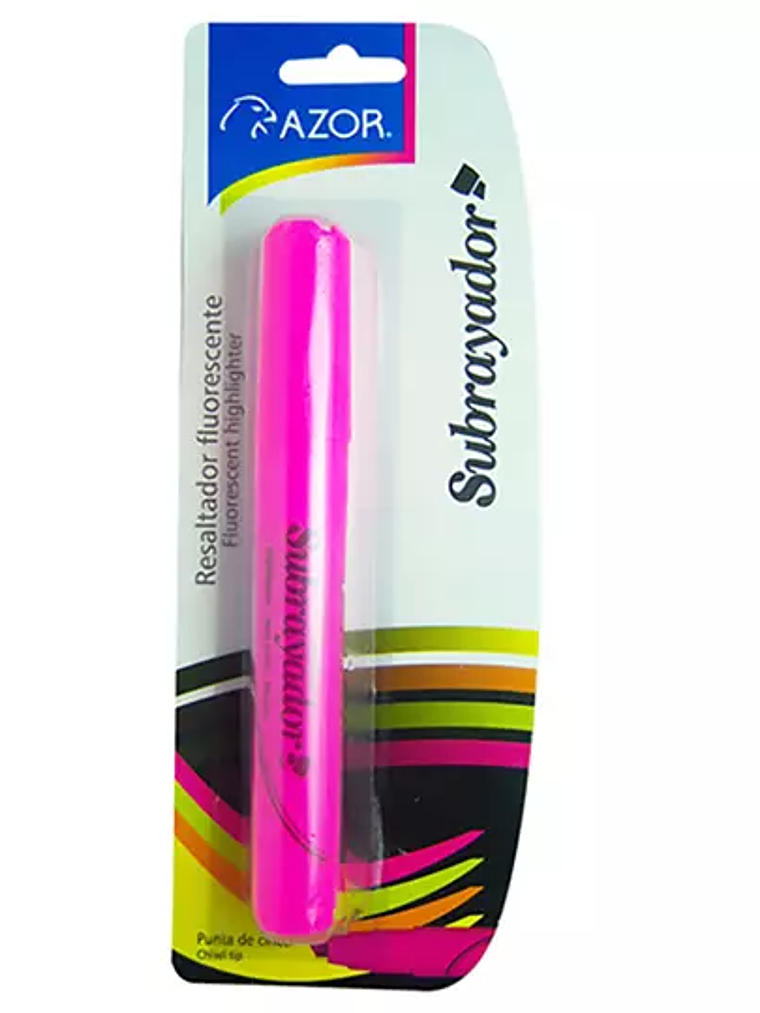 Resaltador de texto Subrayador punta cin 1