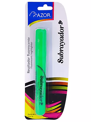Resaltador de texto Subrayador punta cin