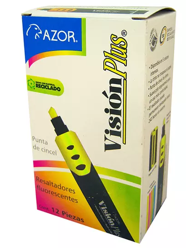 Resaltador de texto Vision Plus punta ci 1