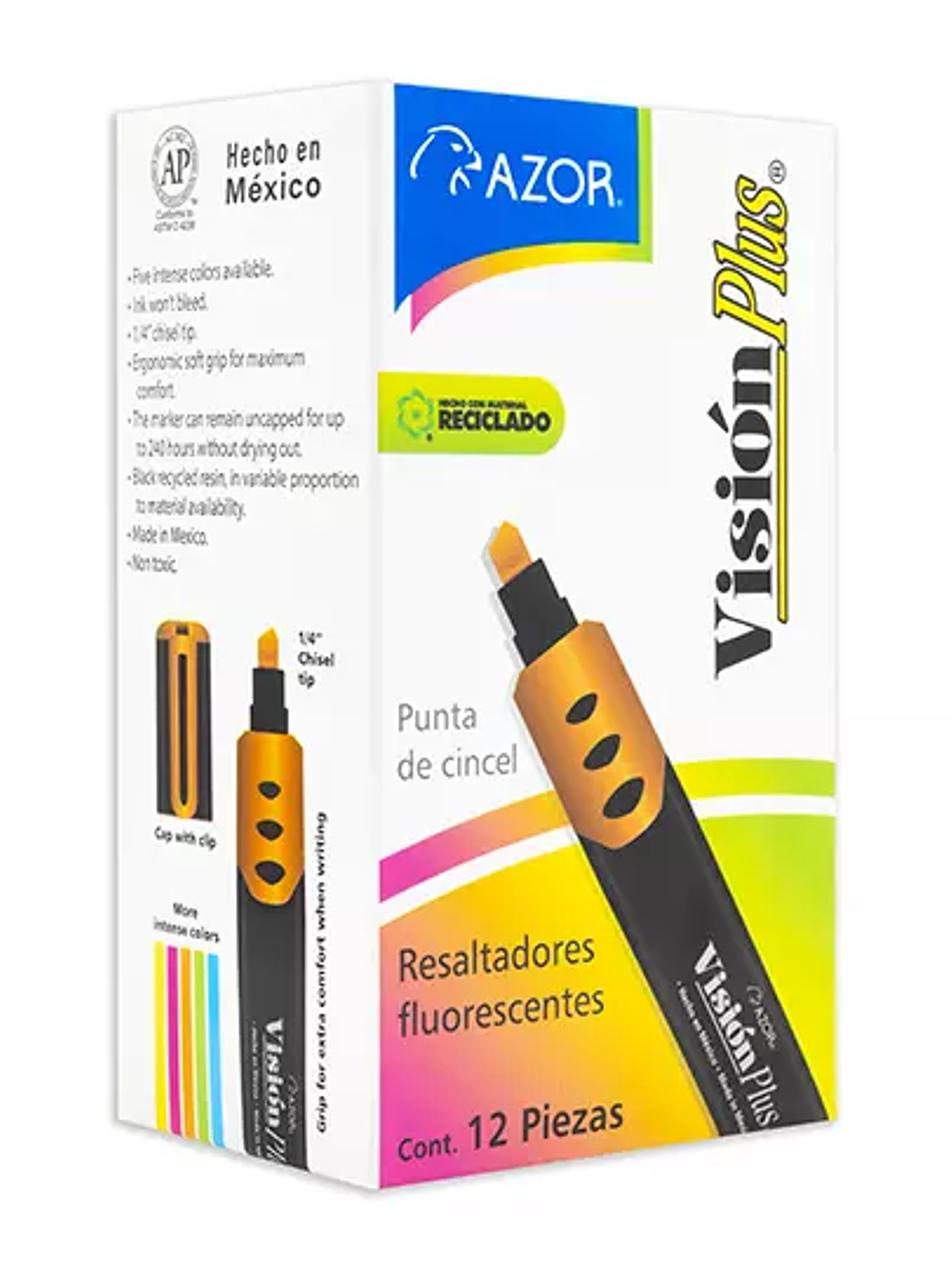 Resaltador de texto Vision Plus punta ci 1