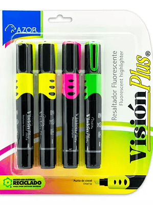 Resaltador de texto Vision Plus cincel 6