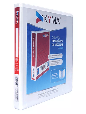 Carpeta panoramica KYMA carta cubierta m