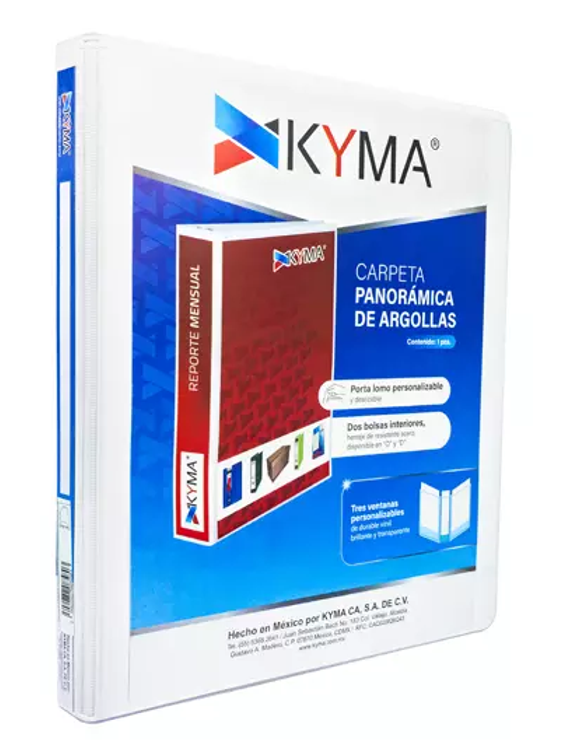 Carpeta panoramica KYMA carta blanca her 1