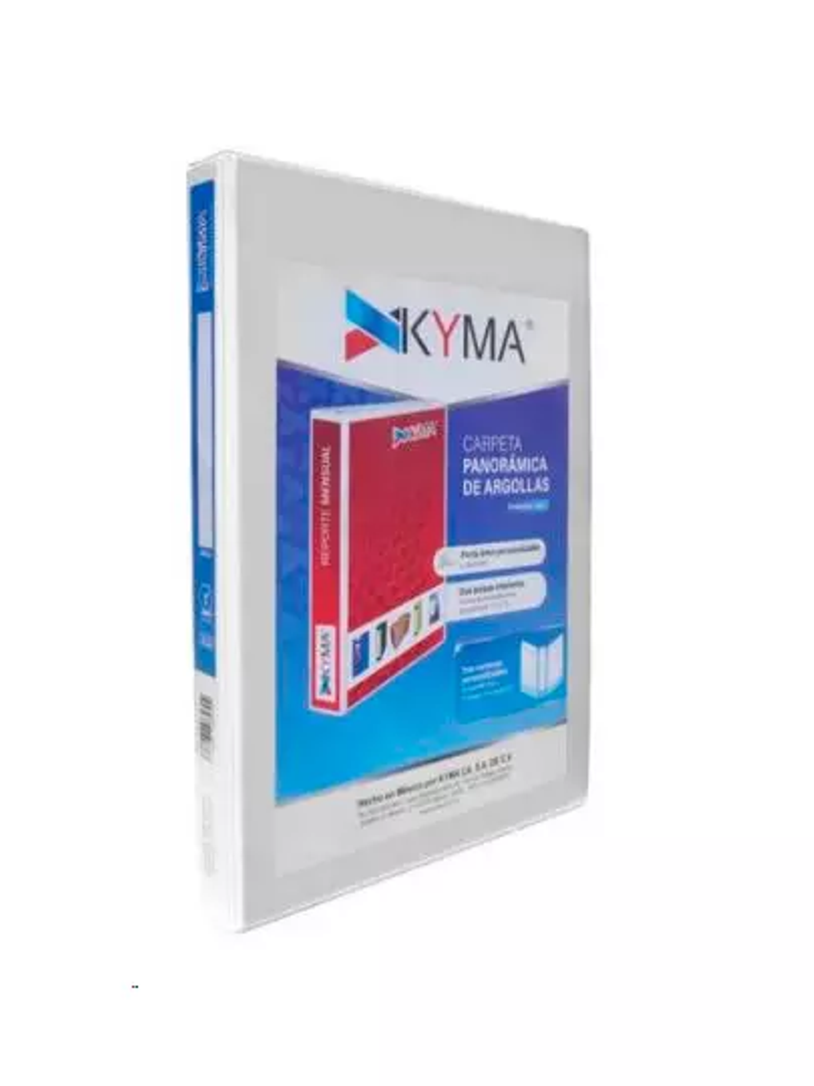 Carpeta Panorámica KYMA Oficio Blanca he 1