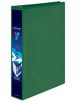 Carpeta panorámica KYMA carta color verd