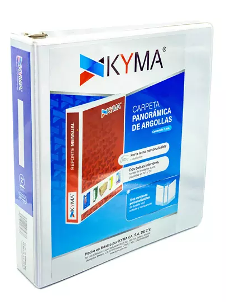 Carpeta Panorámica KYMA Carta Blanca Her 1