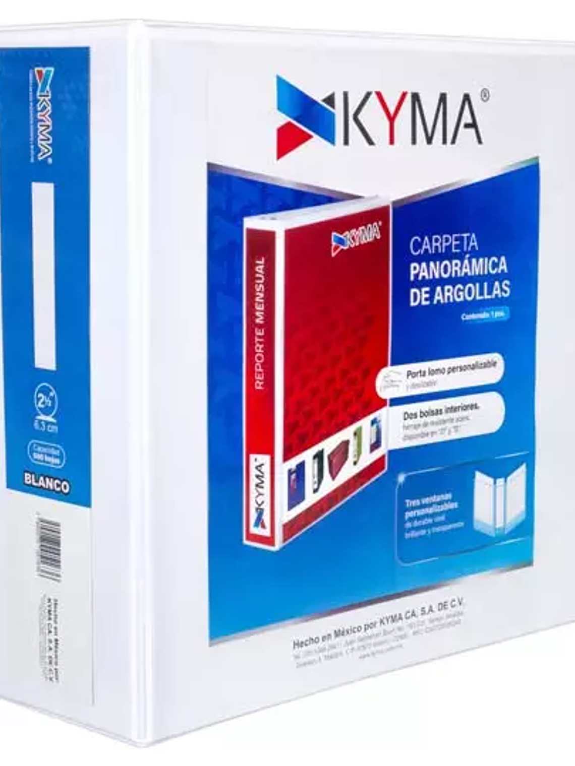 Carpeta panorámica KYMA carta blanca her 1