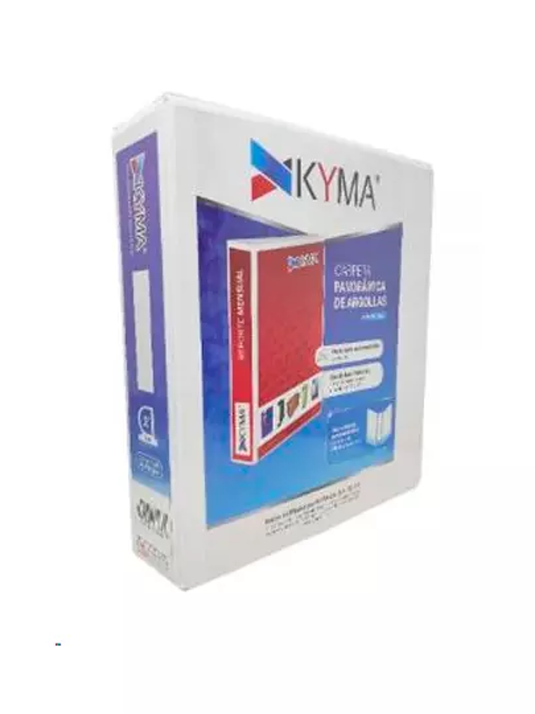 Carpeta panorámica KYMA carta blanca her 1