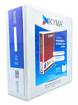 Carpeta panorámica KYMA tamaño carta bla