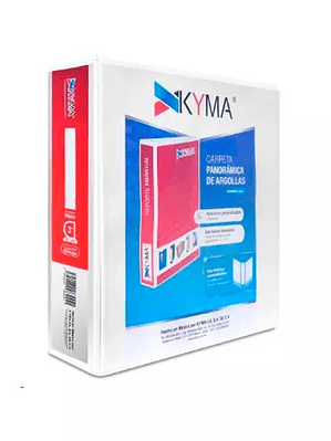 Carpeta Panoramica KYMA Oficio Blanca He