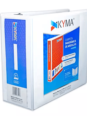Carpeta panorámica KYMA carta blanca her