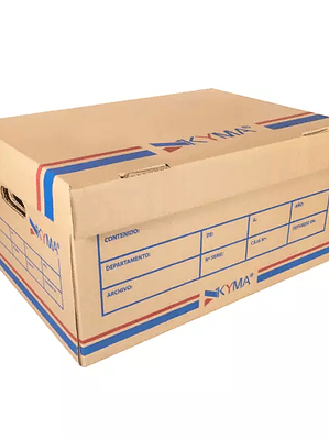 Caja de archivo de cartón KYMA para arch