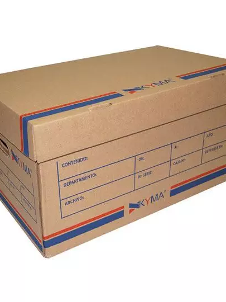 Caja de archivo oficio larga de cartón K 1