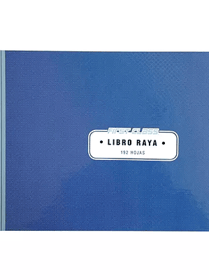 Libro raya italiano 192 hojas First Clas