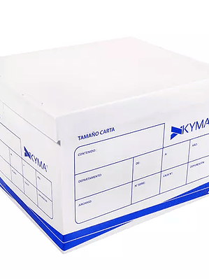 Caja de archivo plástica KYMA para archi