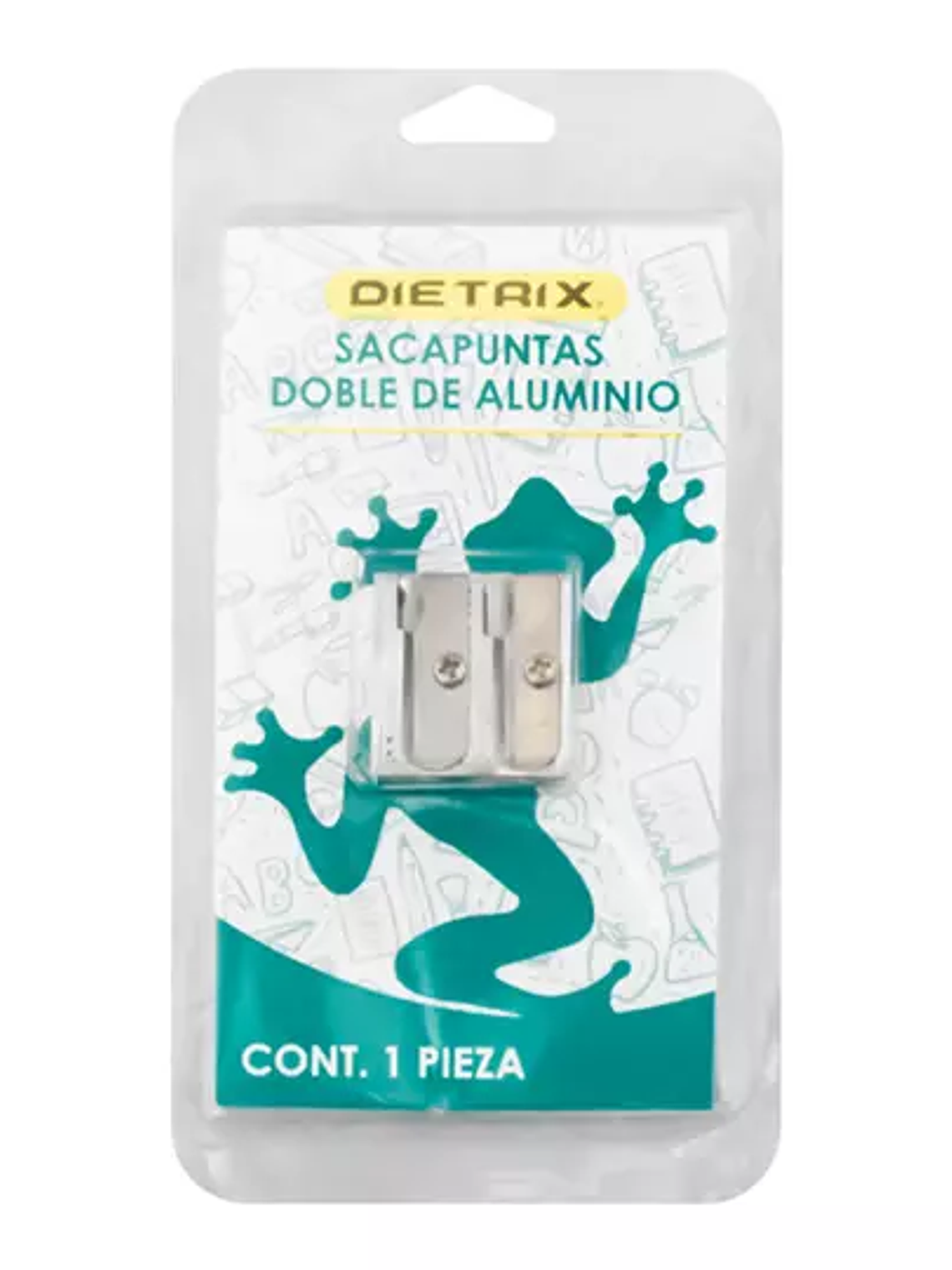 Sacapuntas doble aluminio Dietrix blíste 1