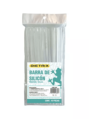 Barras de silicón delgado DIETRIX 18 cmc