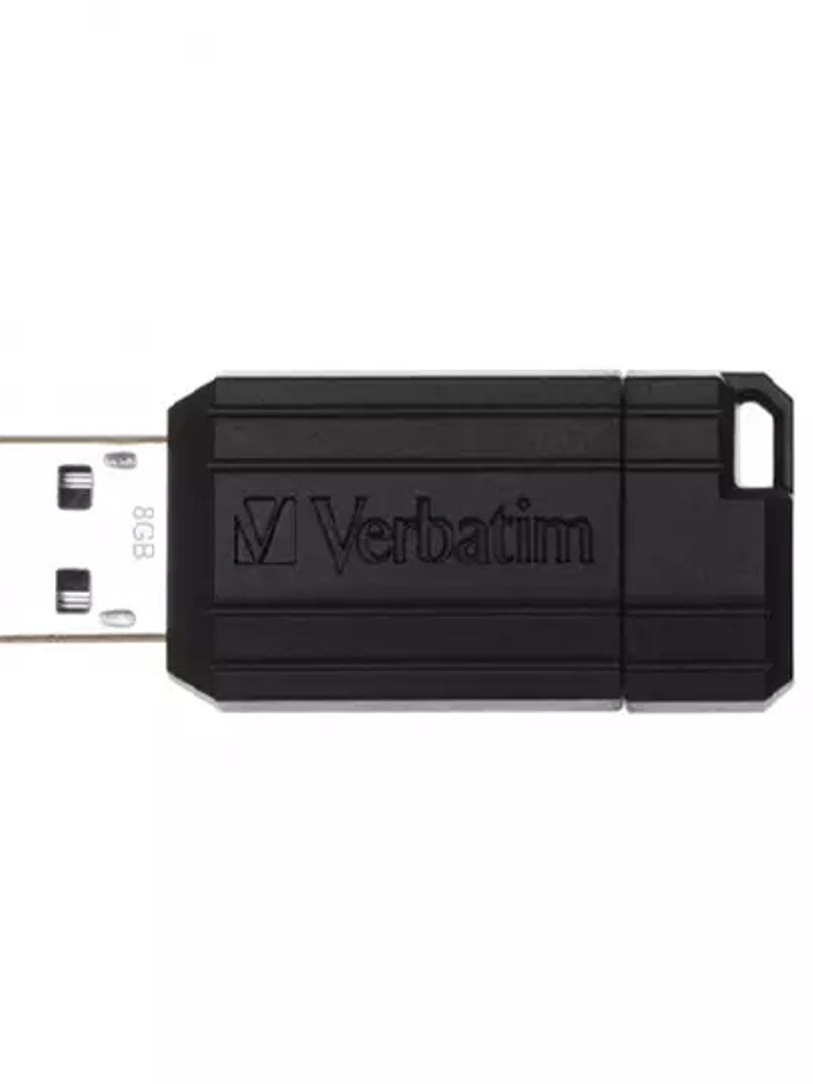 8GB Pinstripe USB Black 1