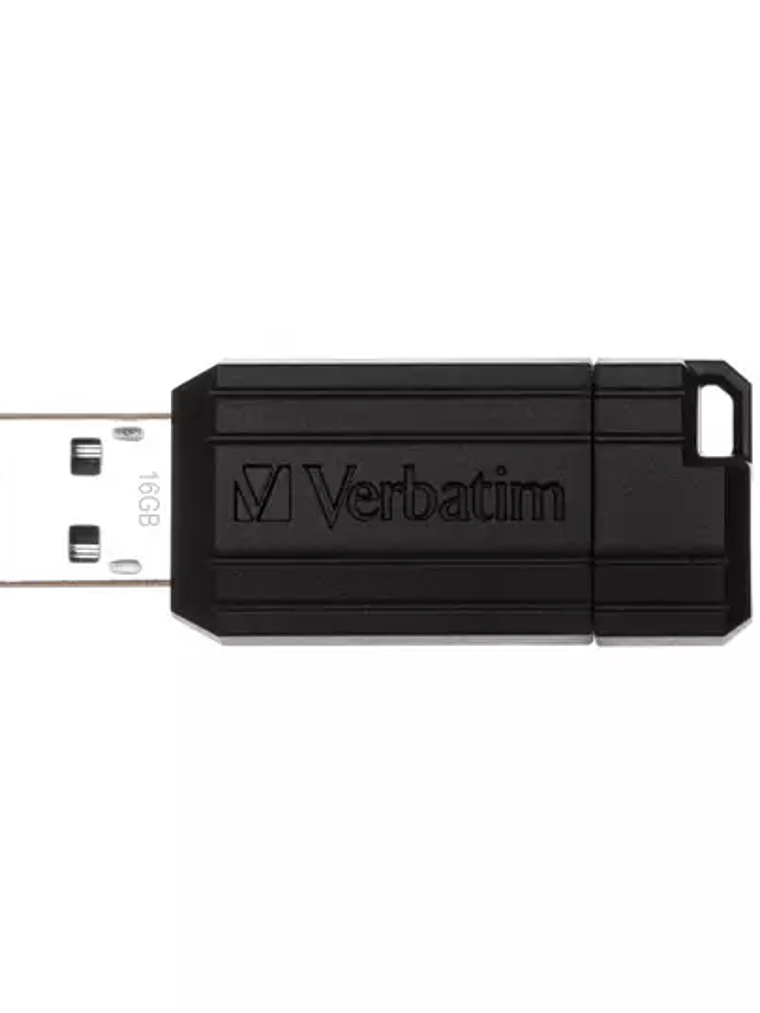 Memoria verbatim flash USB pinstripe de 1