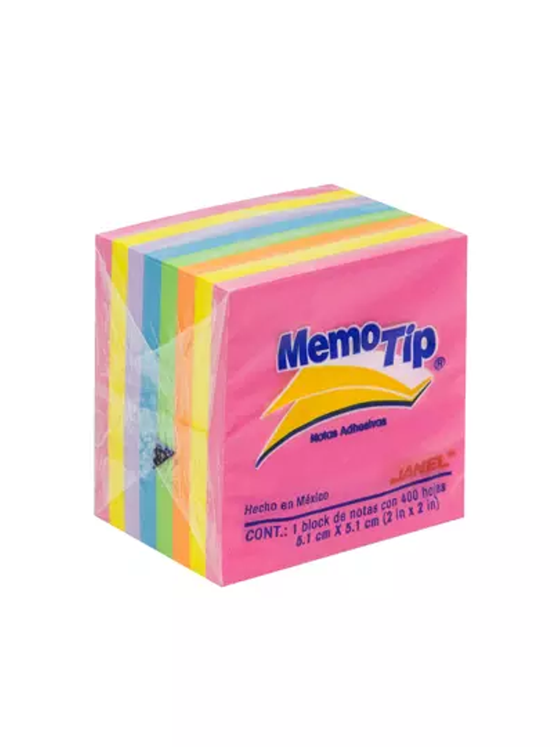 Notas Adhesivas Mini Memo Tip neon 2x2 p 1