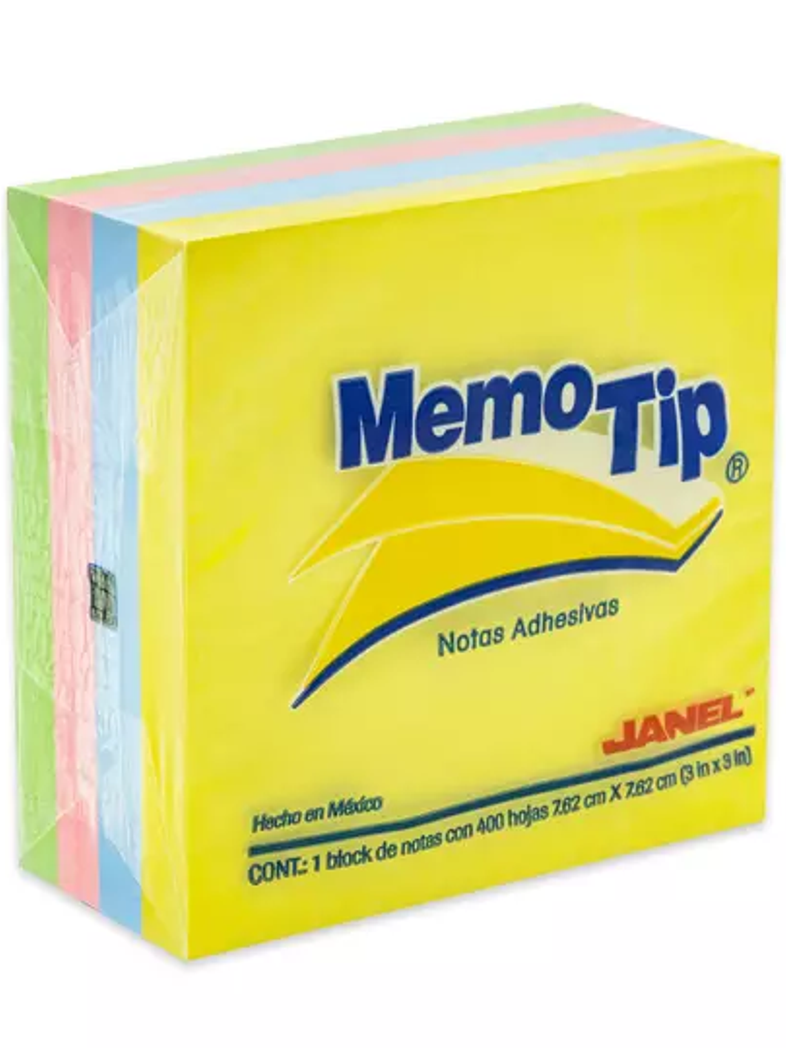 Notas Adhesivas Memo Tip pastel 3x3 pulg 1