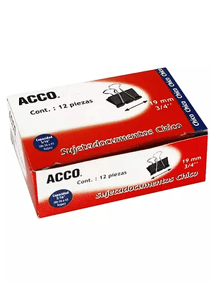 Sujeta documentos chico ACCO capacidad h