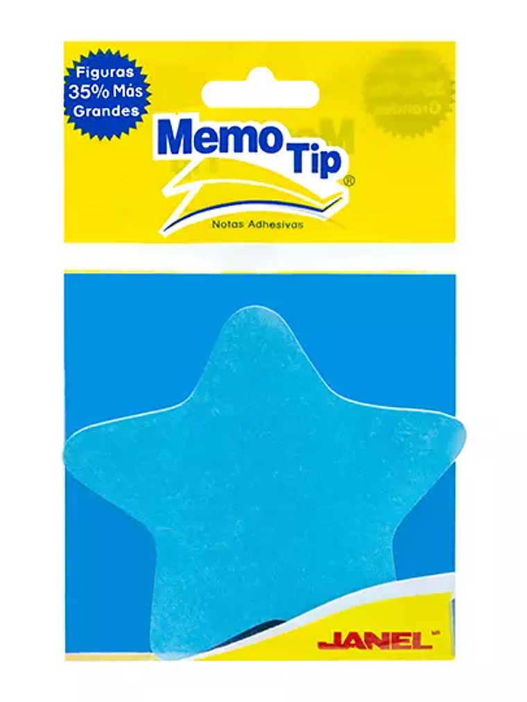 LM-Notas Adhesivas Memo Tip forma estrel 1