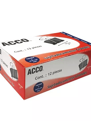 Sujeta documentos grande ACCO capacidad