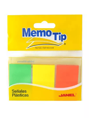 Señales plasticas memo tip 3 colores