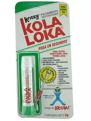 Pegamento instantáneo KOLA LOKA precisió
