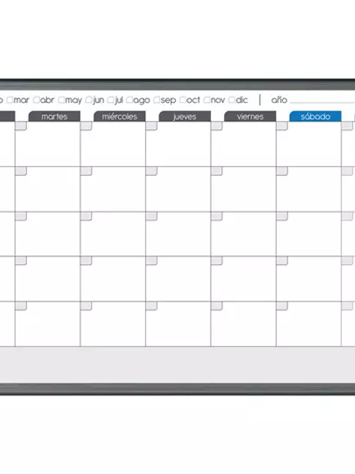 Pintarrón planeador mensual Master Board 1
