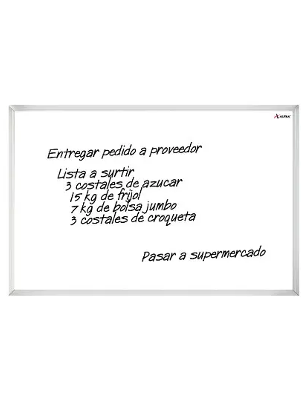 Pintarrón White Star Alfra 120 x 240 cm 1