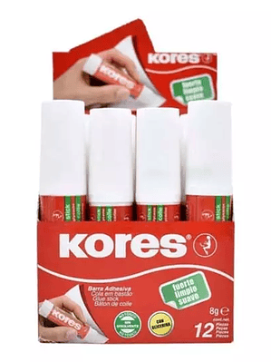 Lápiz adhesivo en barra Kores, color bla