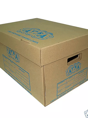 Caja de archivo kraft APSA tamaño carta
