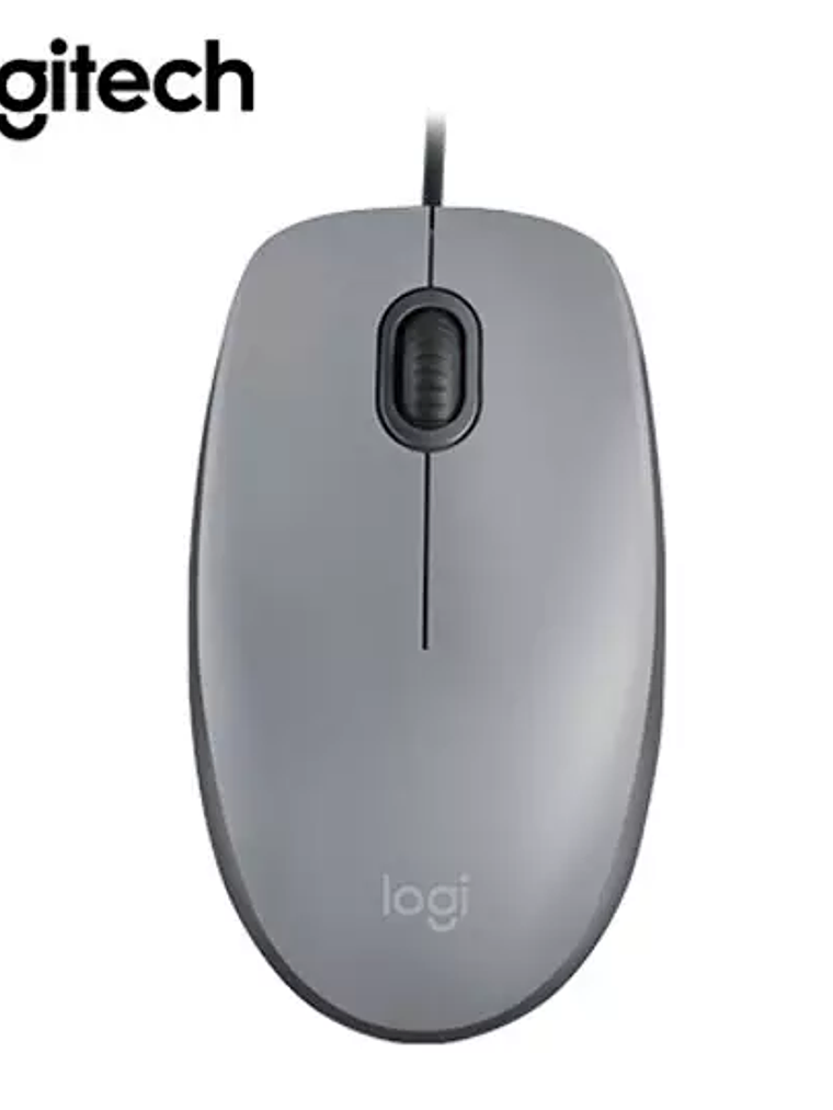 Mouse Logitech Óptico M110 Silent, Alámb 1