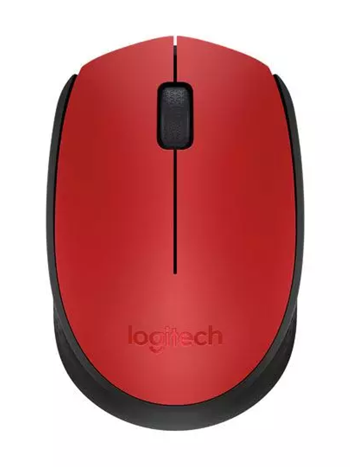 Mouse Logitech M170 Inalámbrico Rojo 1