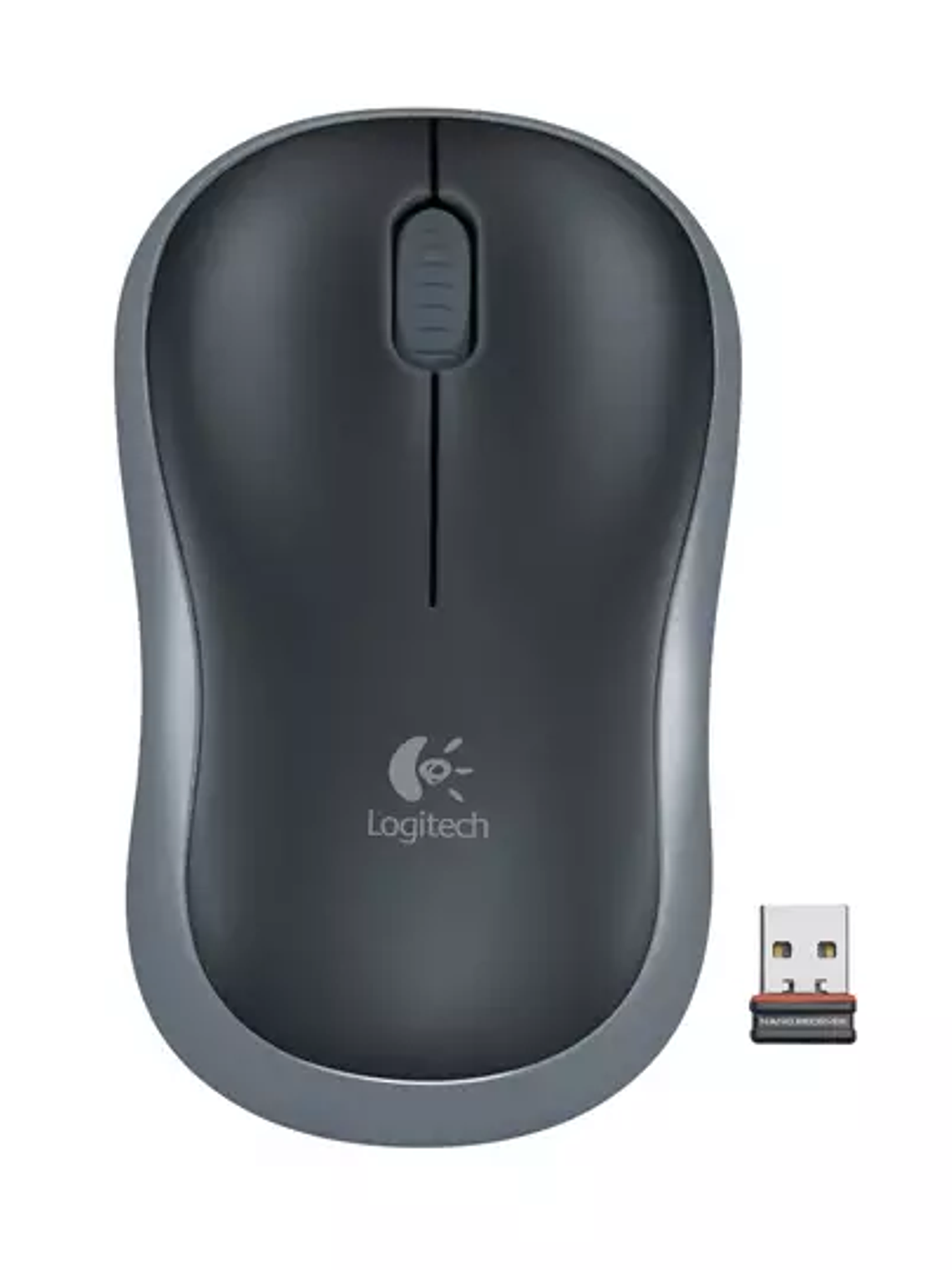 Mouse Logitech M185 Inalámbrico Negro 1