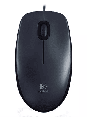 Mouse Logitech M90 Alámbrico Negro