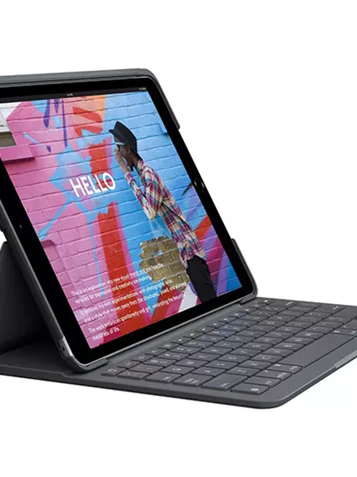 LM-Funda con Teclado Logitech para iPad 1