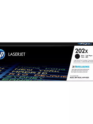 Cartucho de tóner negro HP 202x