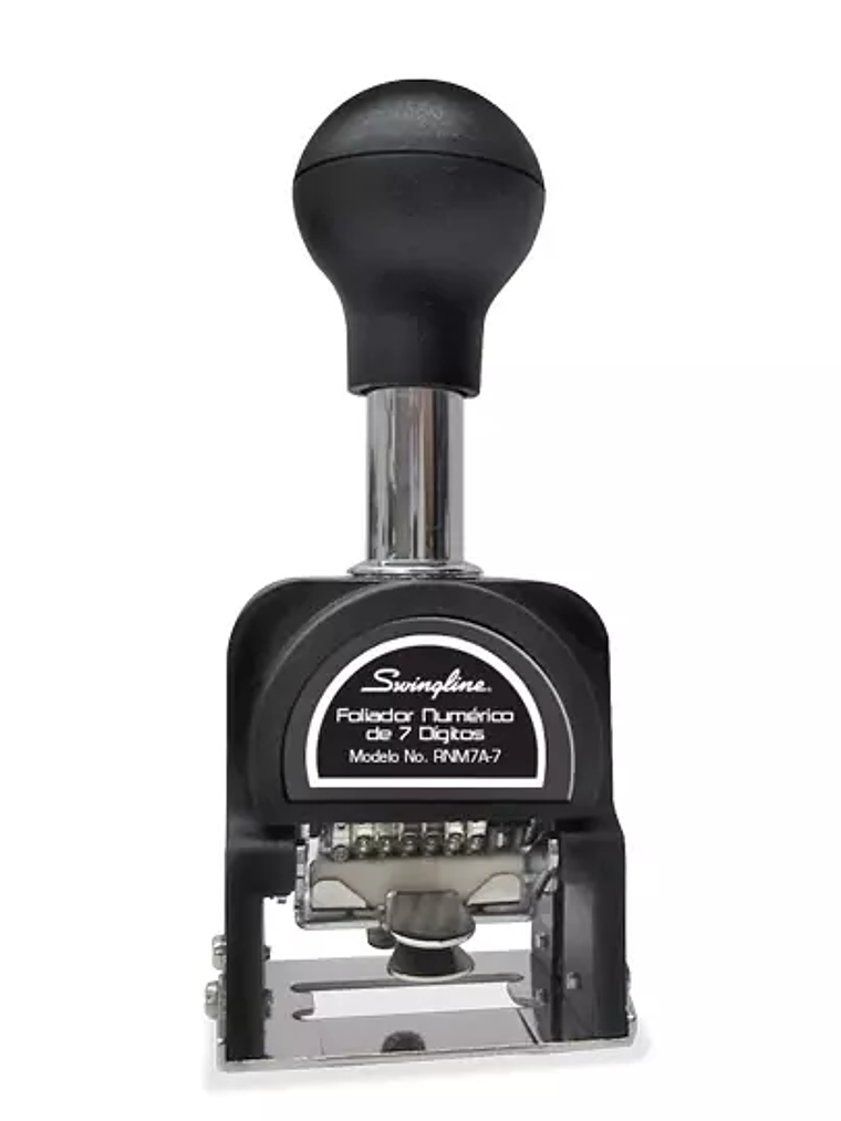 Foliador 7 dígitos ACCO construcción met 1