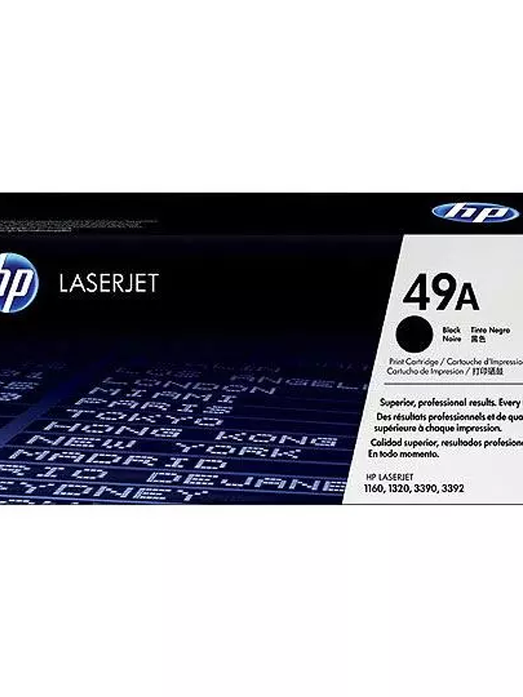 Cartucho de tóner negro HP 49a 1