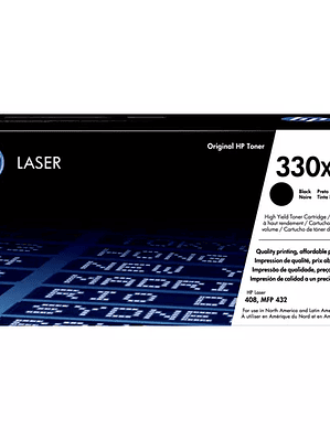 HP 330X BLK ORIGINAL LASER TONER CRTG