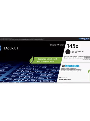 HP 145x black original laserjet toner