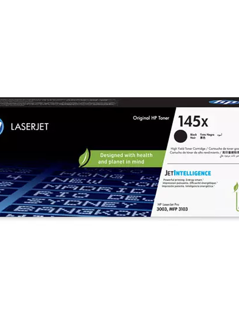HP 145x black original laserjet toner 1