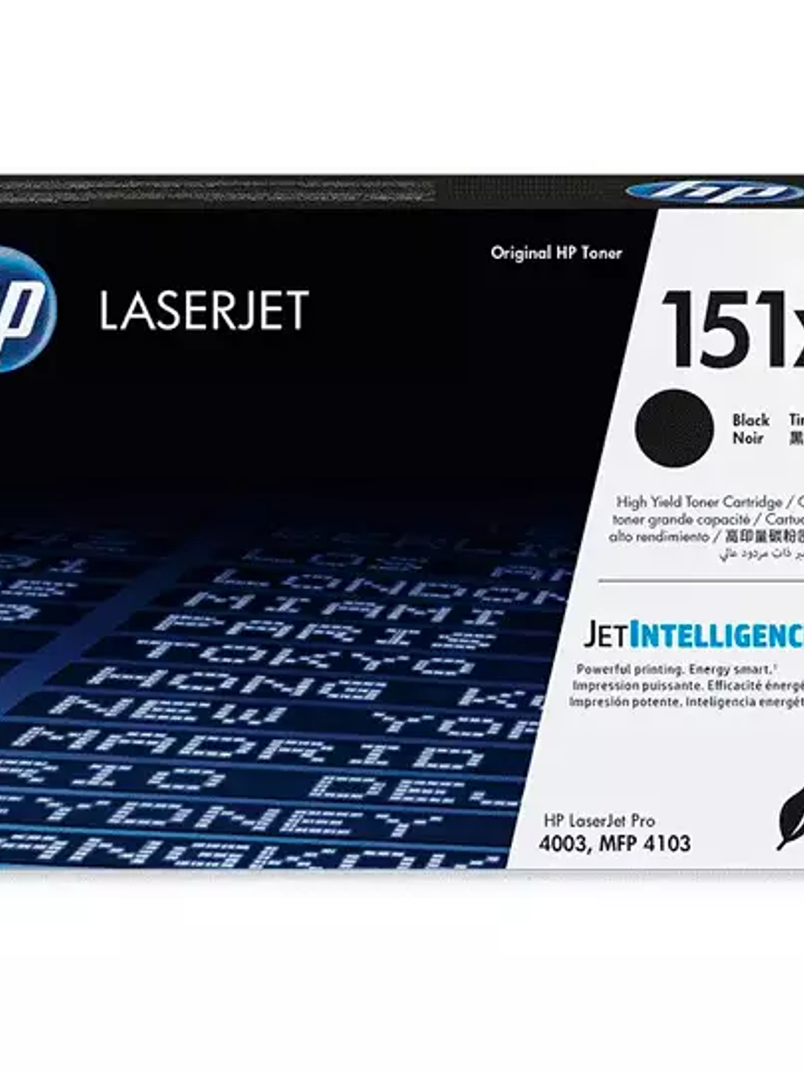 HP 151x black original laserjet toner ca 1