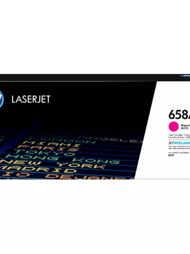 HP 658A MAGENTA LASERJET TONER CARTRIDGE 1