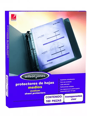 Protector de hojas medio ACCO antirrefle